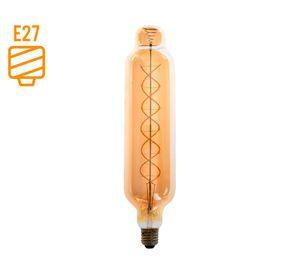 Ampolleta led T175 vintage 6W E27 luz cálida