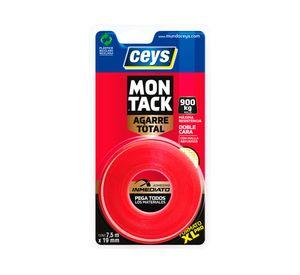 Cinta de montaje Montack Express XL 7.5 m x 19 mm rojo