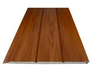 Siding metal 1.6x38x380 cm cedro