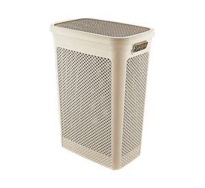 Hamper con asas Textura 48 lt arena
