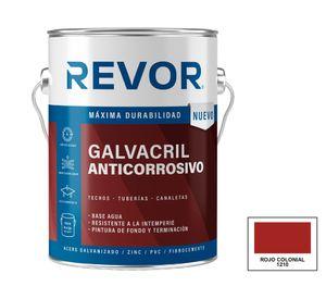 Pintura de techo Galvacril anticorrosivo  colonial 1 gl