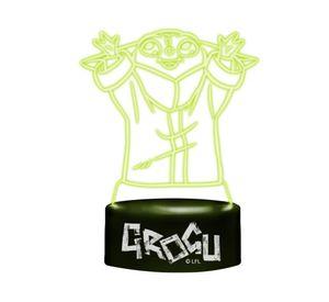 Lámpara acrílico Grogu 10W 1 luz LED SWLE774