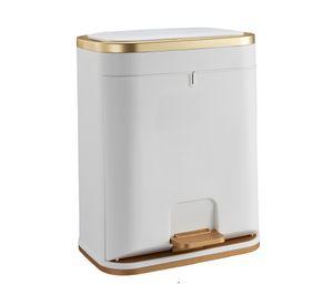 Basurero Mikke sensor blanco 12 lt