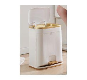 Basurero Mikke sensor blanco 12 lt