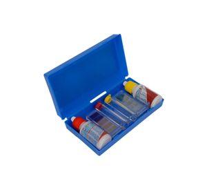 Kit básico test ph cloro piscinas Deep Blue