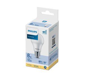 Ampolleta led 8W E27 luz cálida EcoHome