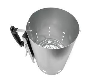 Iniciador de fuego para carb贸n acero inoxidable