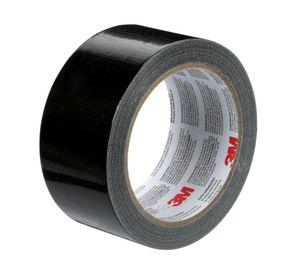 Cinta de tela duct tape Multiusos 48 mm x 18.2 m negro
