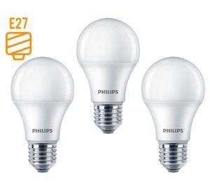 Ampolleta led 10.5W E27 luz cálida EcoHome 3 un