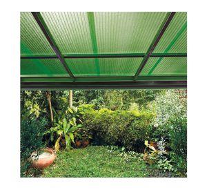 Plancha fibra de vidrio ondulada 0.5x850x2500 mm