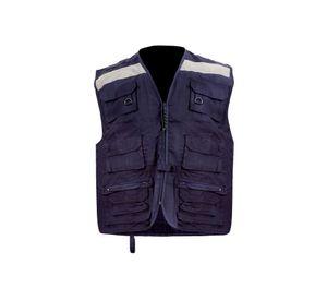 Chaleco geólogo poplin azul RFX