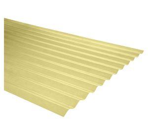 Plancha fibra de vidrio ondulada 0.5x850x2000 mm