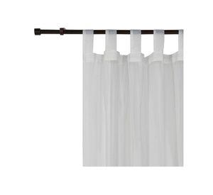 Set velo presillas 145x230 cm blanco Texfina