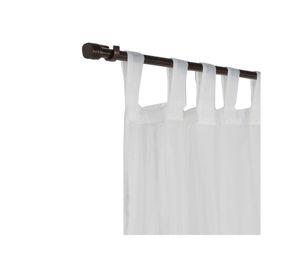 Set velo presillas 145x230 cm blanco Texfina