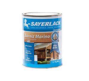 Barniz marino 1/4 galón Professional alto brillo Sayerlack