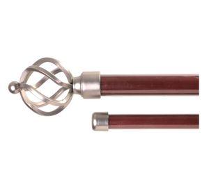 Set barra 1.50 m 19/28mm chocolate Metalhsa