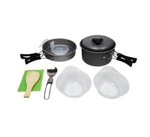 Set cocina camping 9 piezas Jinx Azteq