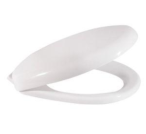 Asiento WC cierre suave redondo blanco Vessanti