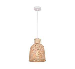 Lámpara colgar 1L E27 Bali house natural