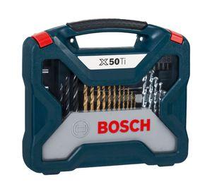Set puntas/brocas atornillar Titanio X-Line 50 piezas