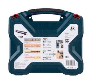 Set puntas/brocas atornillar Titanio X-Line 50 piezas