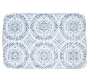 Cortina 180x180 cm + piso baño 40x60 cm Mandala