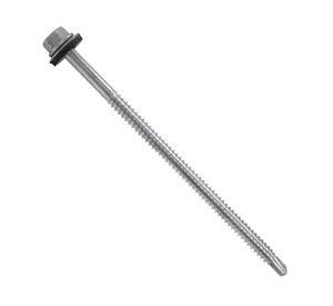Tornillo autoperforante Hexagonal con golilla 1/4x5" 3 unidades