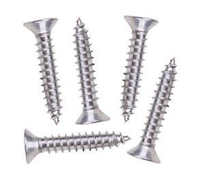 Roscalata cabeza plana inoxidable 10x 3/4" 5 unidades