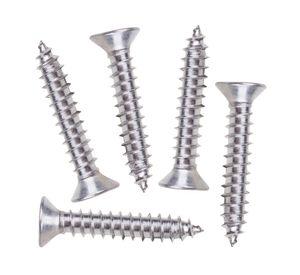 Roscala plana inoxidable 6x1" 5 unidades