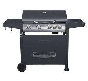 Parrilla a gas 4 quemadores + lateral Indiana BBQ Grill