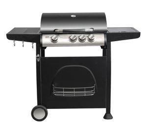Parrilla a gas Giorgia 3 quemadores + quemador lateral BBQ Grill