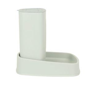 Dispensador de alimento gris claro BRNX