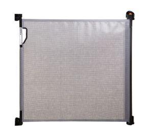 Puerta de seguridad retráctil gris  Dreambaby
