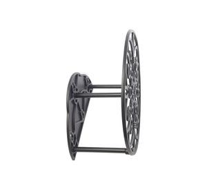 Soporte deco curvas manguera metálico