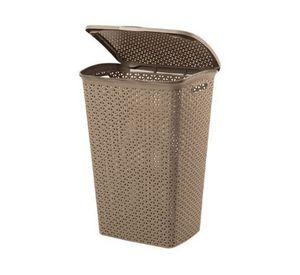 Canasto ropa 55 litros Bali taupé Reyplast