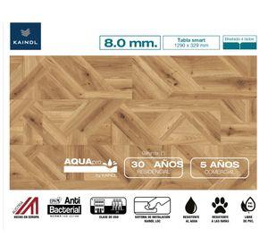 Piso flotante AQUApro Milano real 8 mm 32.9x129 cm 2.55 m2