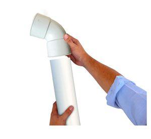 Codo 45º M-H PVC