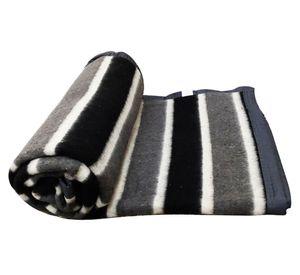 Frazada Jacquard gris 1 plaza