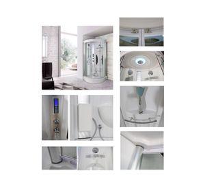 Cabina ducha 212x99x99 cm 6 jets Zapallar