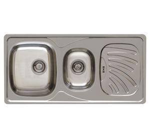 Lavaplatos empotrar gris 15x50.5x100 cm