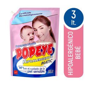Detergente Hipoalergénico bebé matic 3 lt