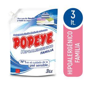 Detergente Hipoalergénico familia matic 3 lt