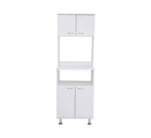 Kit cocina 4 puertas Kitchen54 blanco TuHome