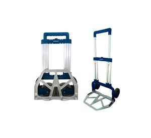 Carreta plegable 125 kg azul/inox Robust