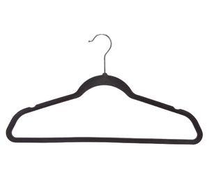 Colgador terciopelo gris 20 unidades