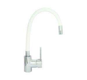 Monomando lavaplatos Nuco blanco/cromo Vessanti
