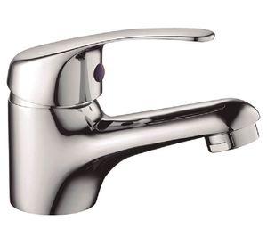 Monoblock lavamanos Pronto gris cromado brillante