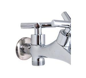 Llave lavadero lavadora Ente cromo Tebisa