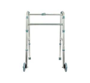 Andador con ruedas cromo Maxcare
