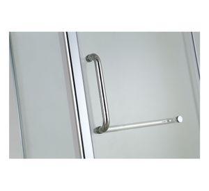 Mampara 1 puerta esquinada 120x80x198 cm Style Klipen